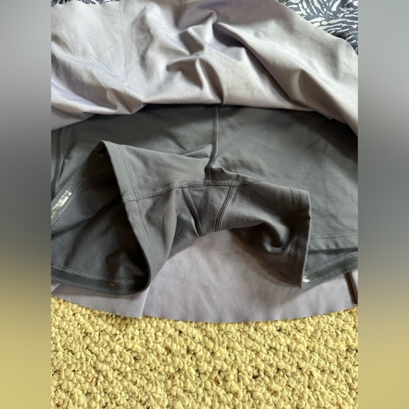 Athleta Purple Ace 13.5 Printed Stretchy Polyester Tennis Skort Plus Size Medium - Picture 3 of 6